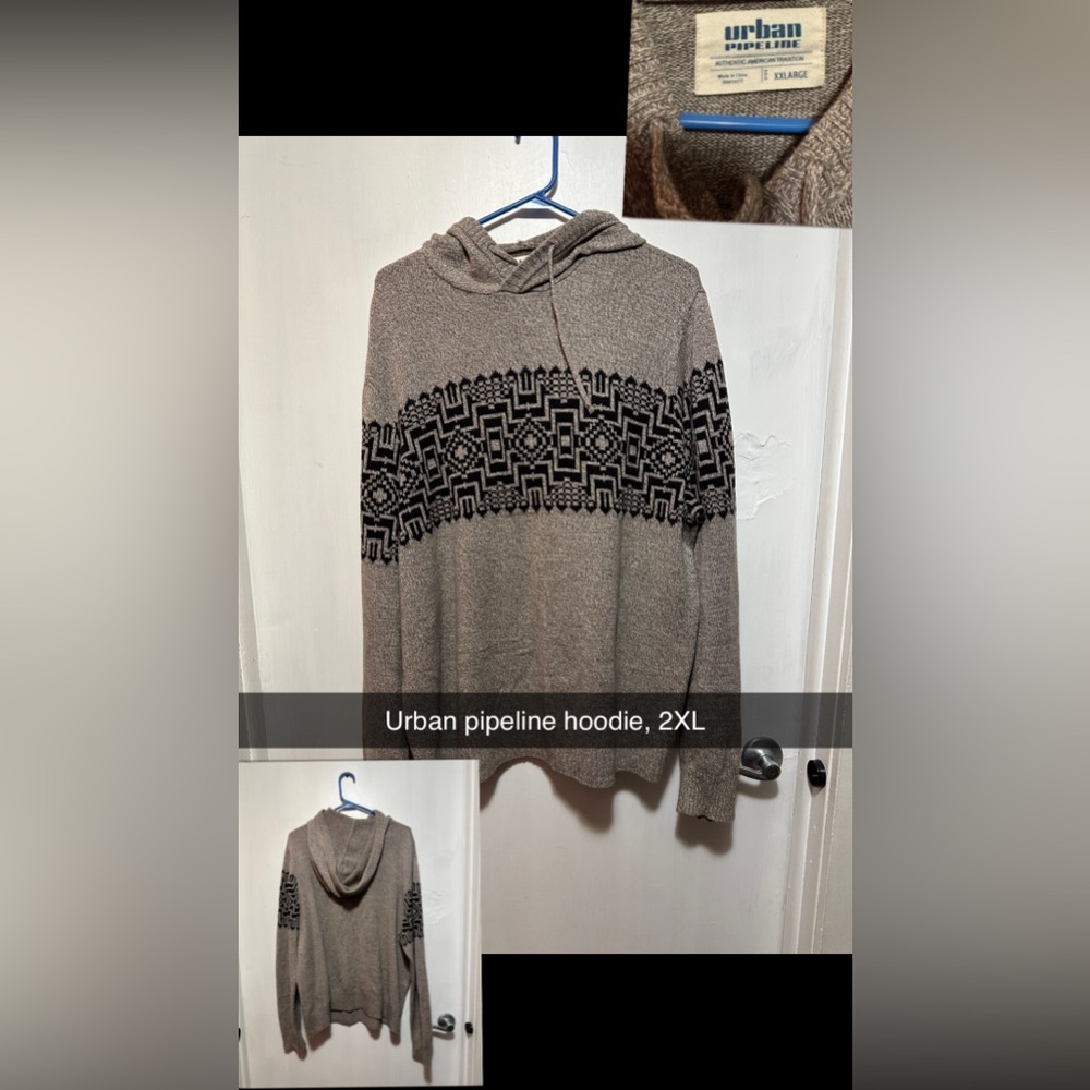 Urban pipeline hoodie
